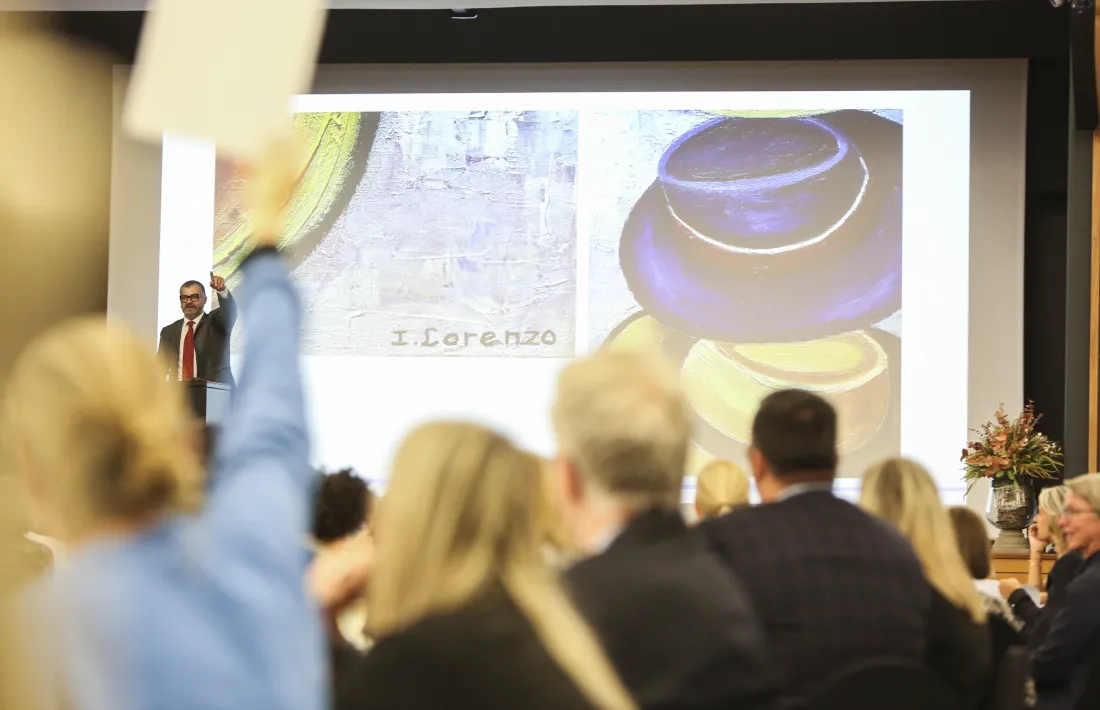 Subhasta organitzada pel Museu Carmen Thyssen en favor d'Unicef.