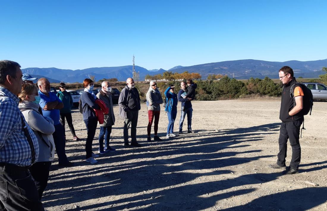 La Fundació Privada Integra Pirineus va convocar els donants al Pla de les Forques per explicar-los els seus projectes.