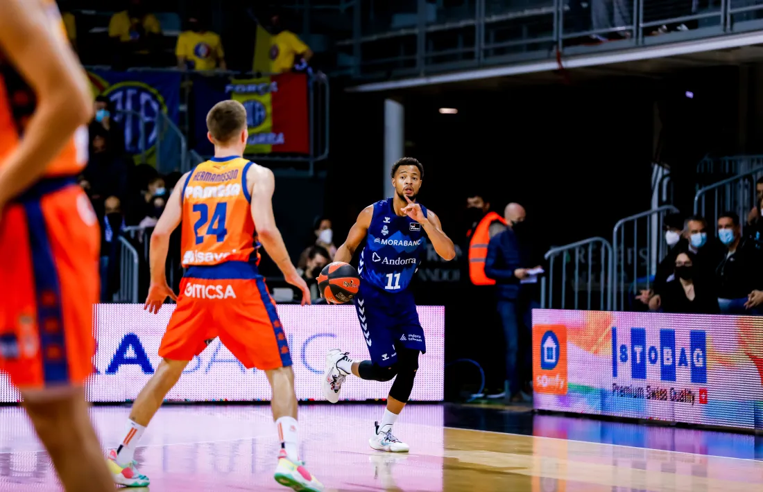Hannah, el líder indiscutible del MoraBanc. Foto: ACB Photo / Martín Imatge