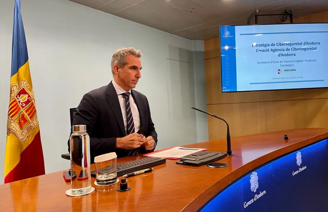 Marquina ha presentat avui l’estratègia de ciberseguretat.