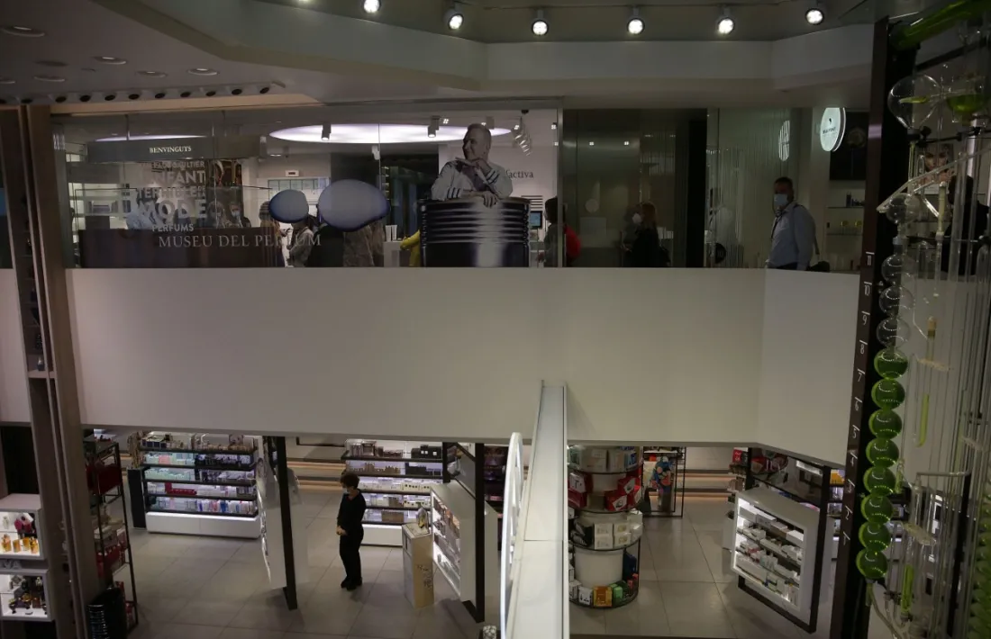 Les instal·lacions del Museu del Perfum, l'abril passat.