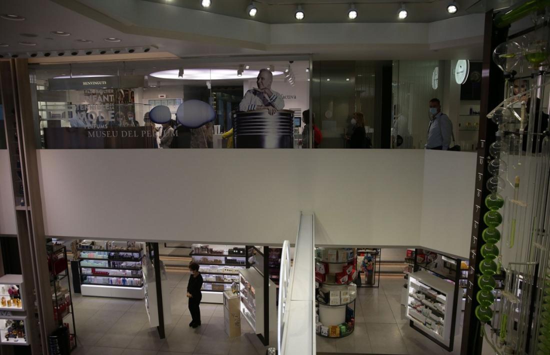 Les instal·lacions del Museu del Perfum, l'abril passat.