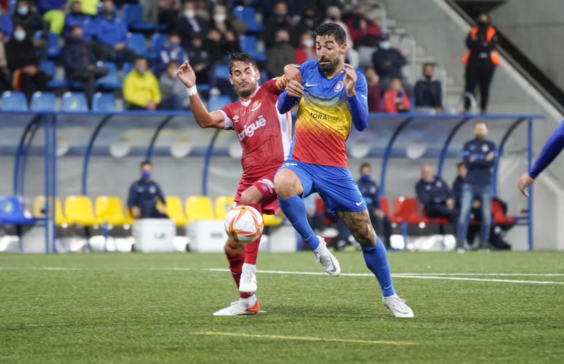 Carlos Martínez opta al premi de Golsmedia Catalunya com a millor davanter. Foto: FC Andorra