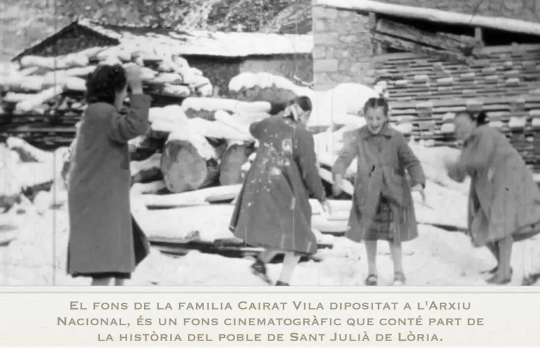 Una imatge de l'arxiu de la família Cairat.