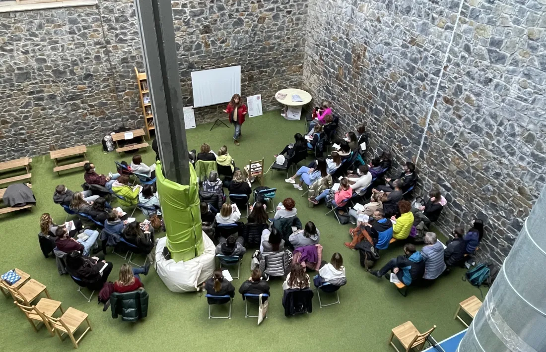 Els participants en el tast del Mètode La Granja©. 