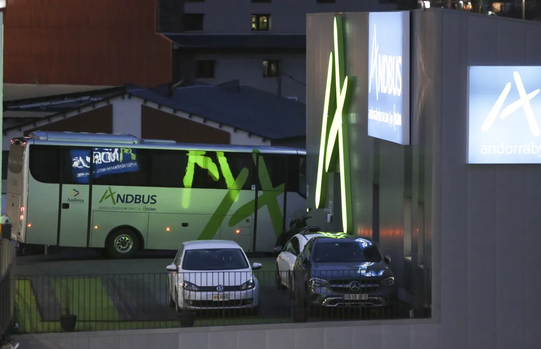 Un autobús de la companyia Andbus.
