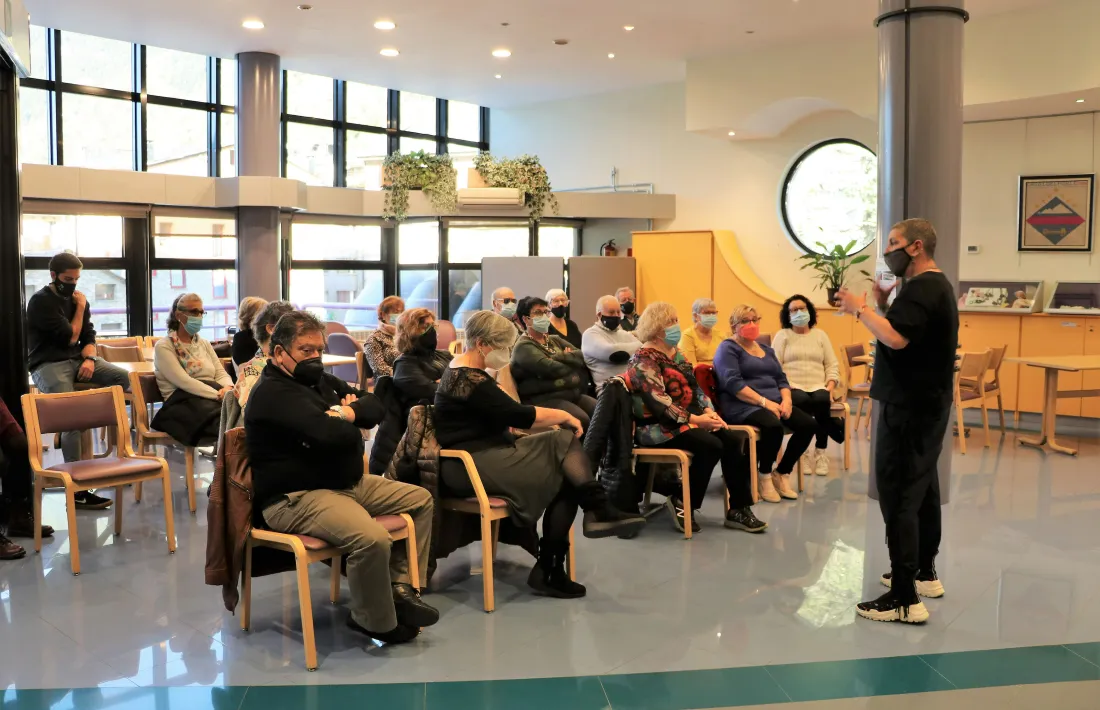 Els participants a la xerrada d'aquest matí.