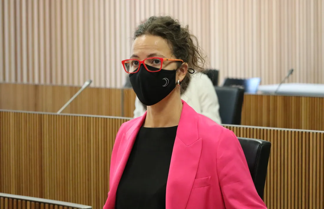 La consellera del PS Judith Salazar.