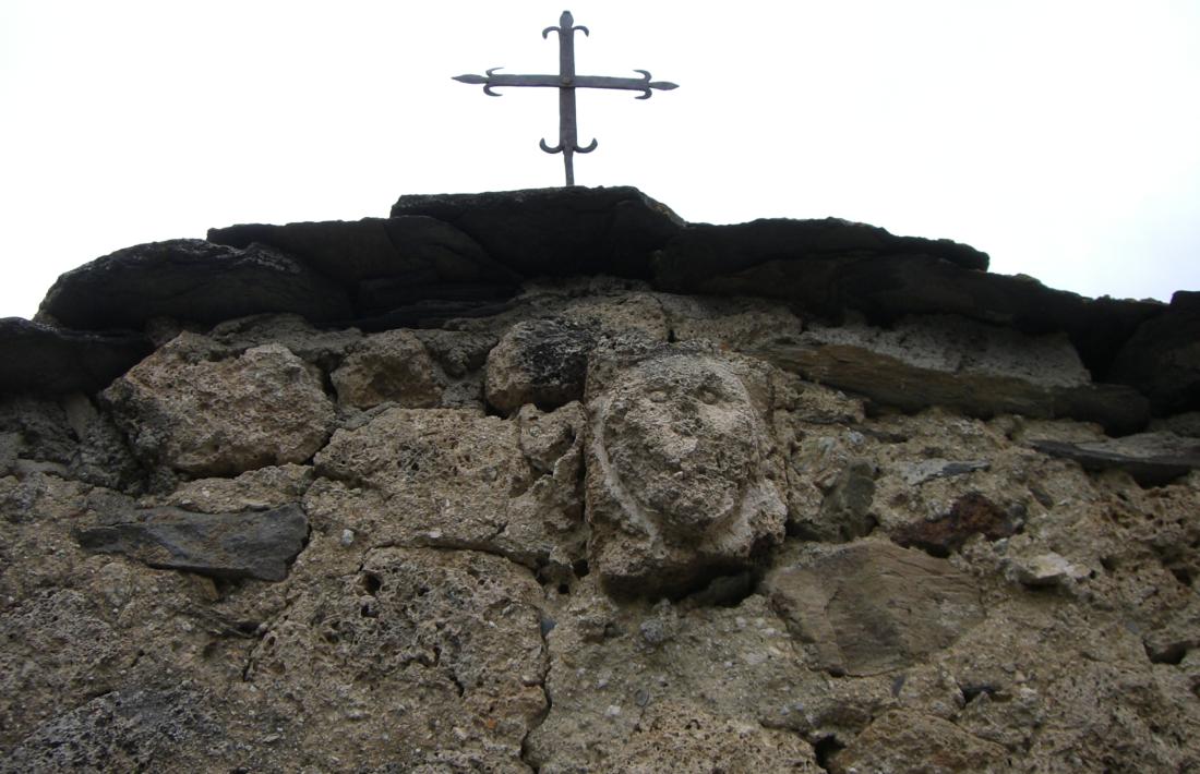 El rostre de Sant Marc i Santa Maria d’Encamp.