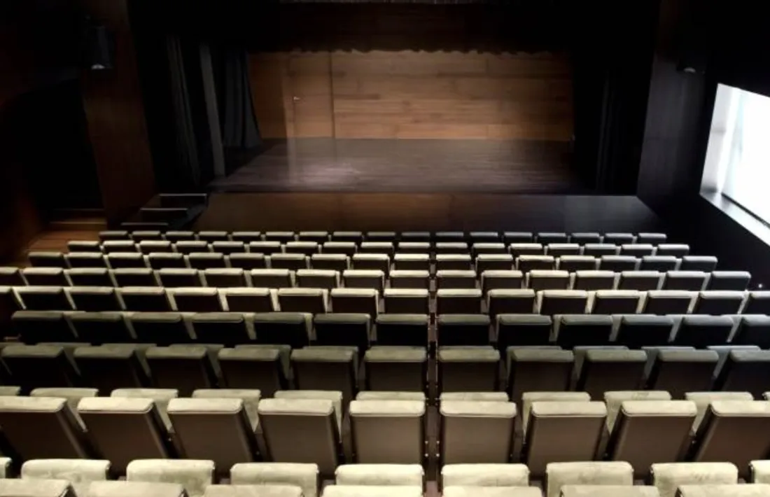 Interior del teatre de les Fontetes.