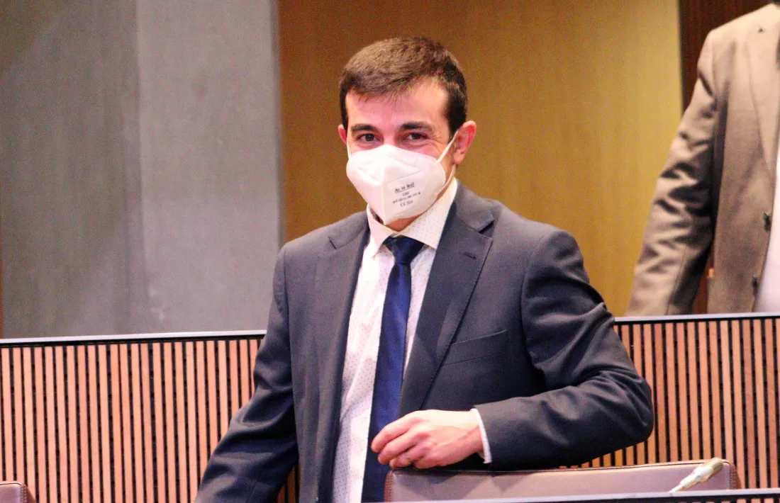 El conseller general de Terceravia+Unió Laurediana+Independents Oliver Alis