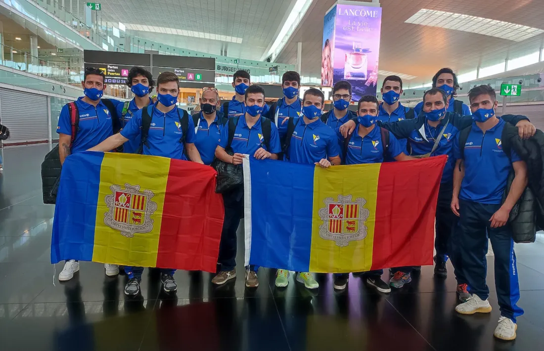 La selecció absoluta, amb ‘Wiffy’ Balart com a nou seleccionador, inicia l’Europeu. Foto: Foto cedida per 'Wiffy' Balart