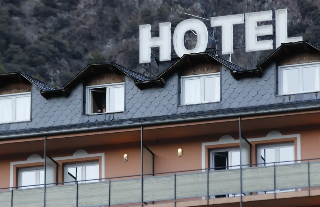 Un establiment hoteler del Principat.