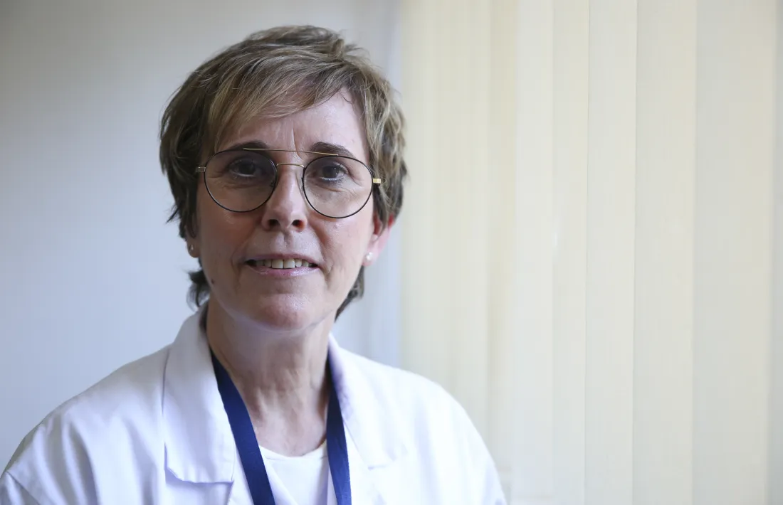 La coordinadora clínica de la Unitat de Conductes Addictives, Angelina Santolària.