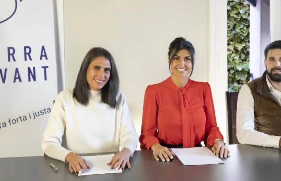 Els impulsors, Noemí Amadaor, Carine Montaner i Marcos Monteagudo.