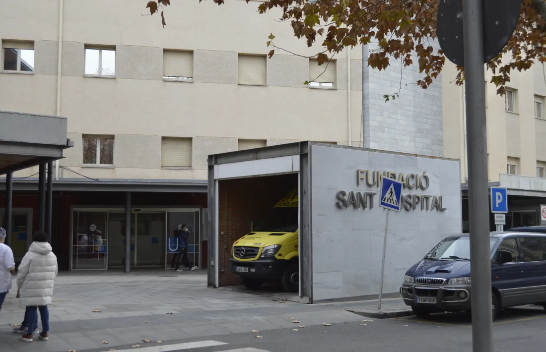 Després d’un llarg període, el centre hospitalari torna a acollir pacients afectats per Covid. 