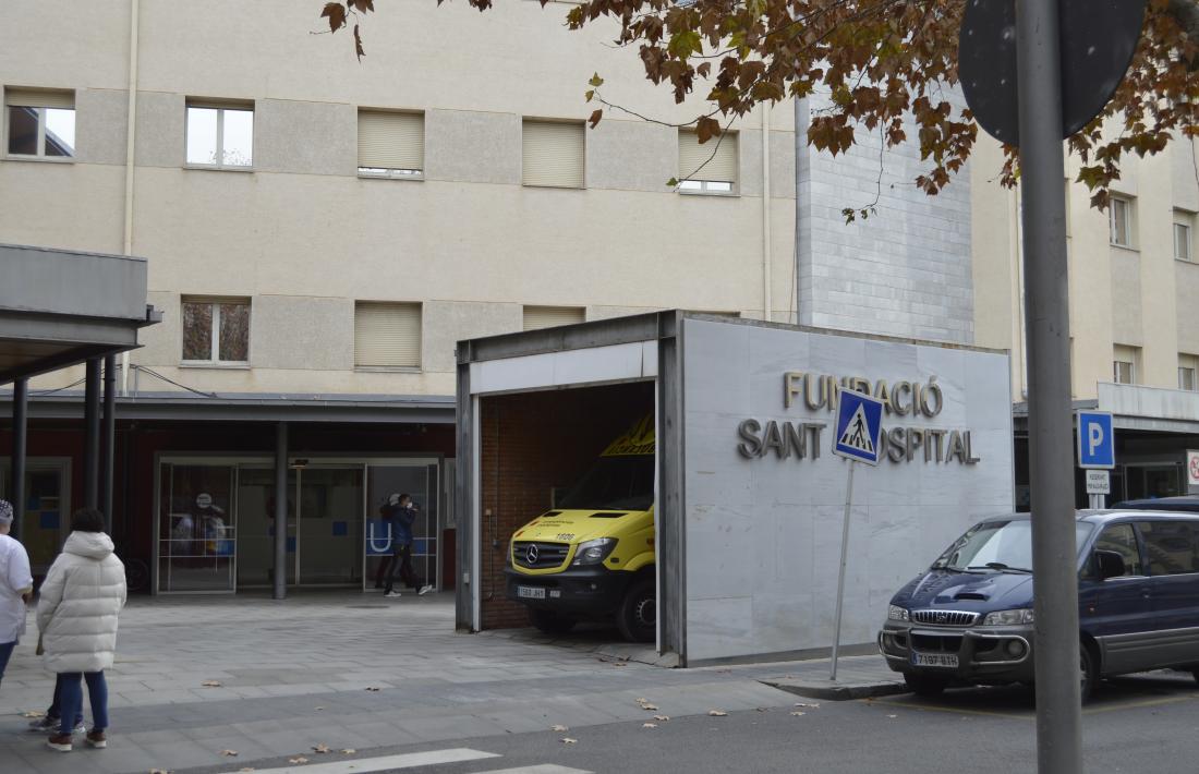 Després d’un llarg període, el centre hospitalari torna a acollir pacients afectats per Covid. 