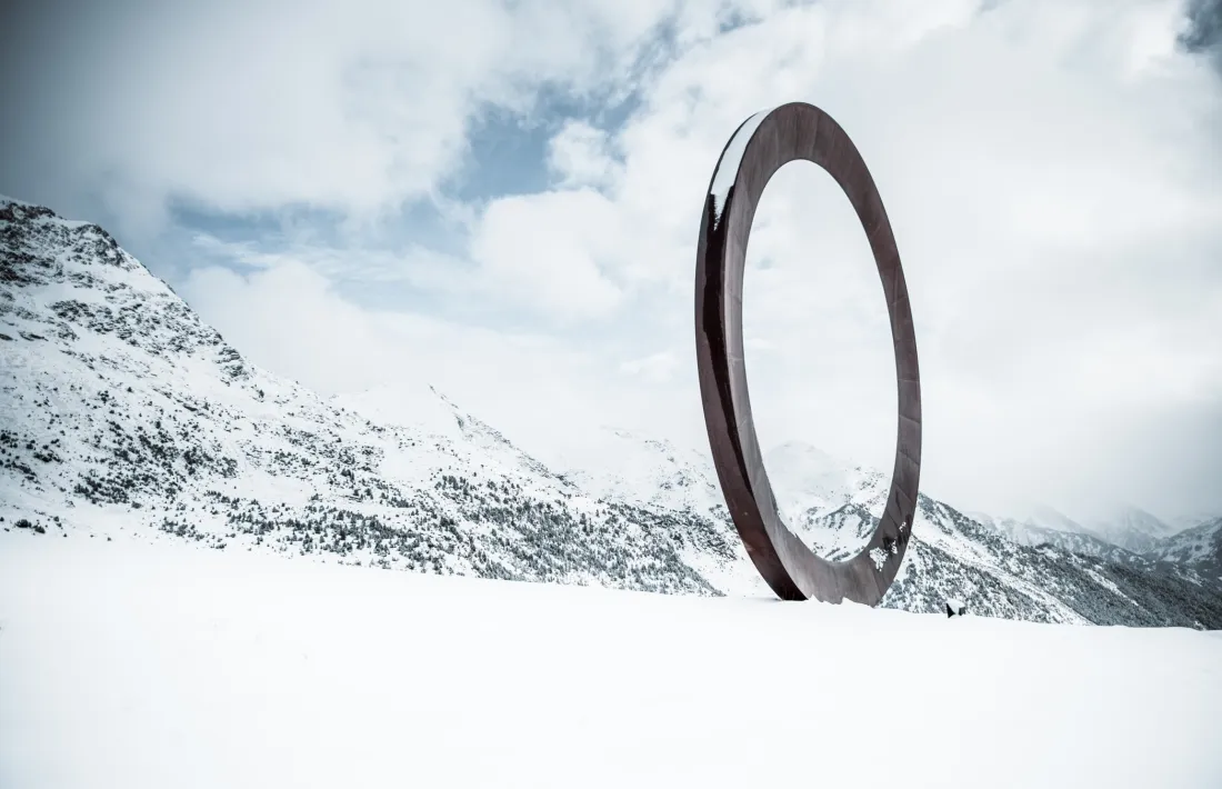 Així està l'estació Ordino Arcalís.