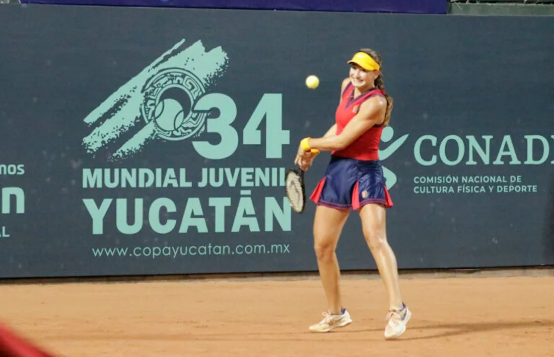 Vicky Jiménez va passar ronda al Mundial Juvenil de Yucatán de Mèxic. Foto: Copa Yucatán