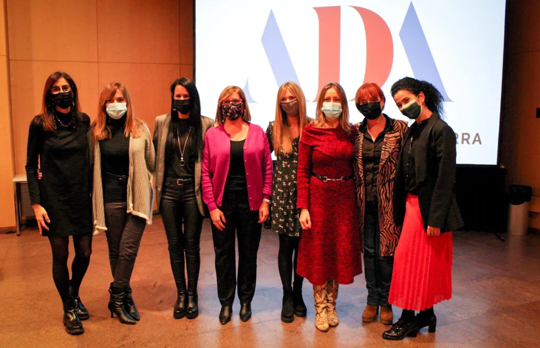 La nova junta de l'Associació de Dones d'Andorra.
