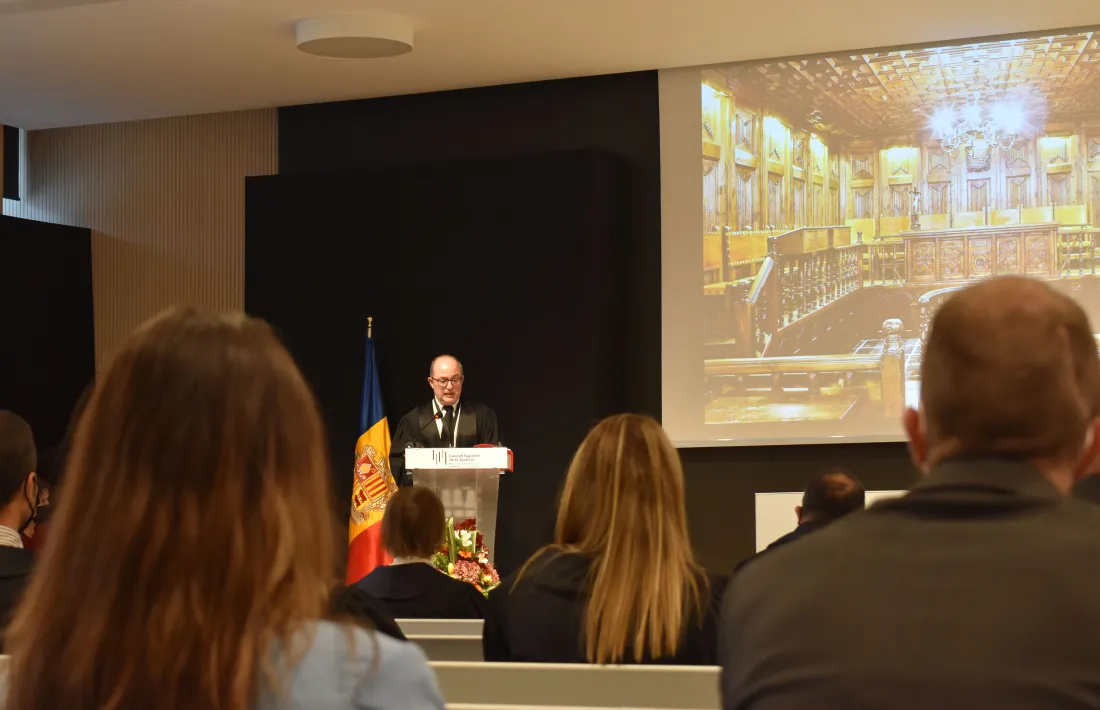 La presentació de la memòria de l’any judicial va tenir lloc el passat 5 de novembre.