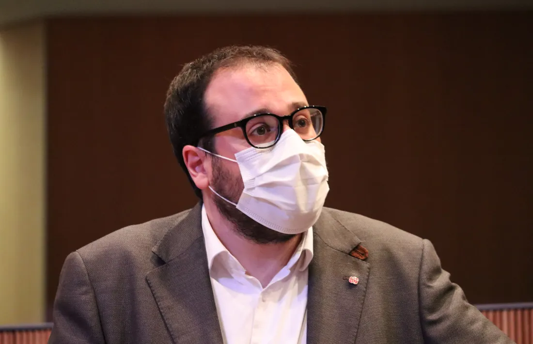 El conseller socialdemòcrata Carles Sánchez.