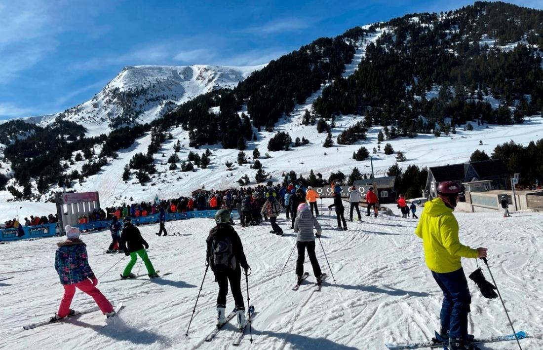 Esquiadors a les pistes l’hivern passat.