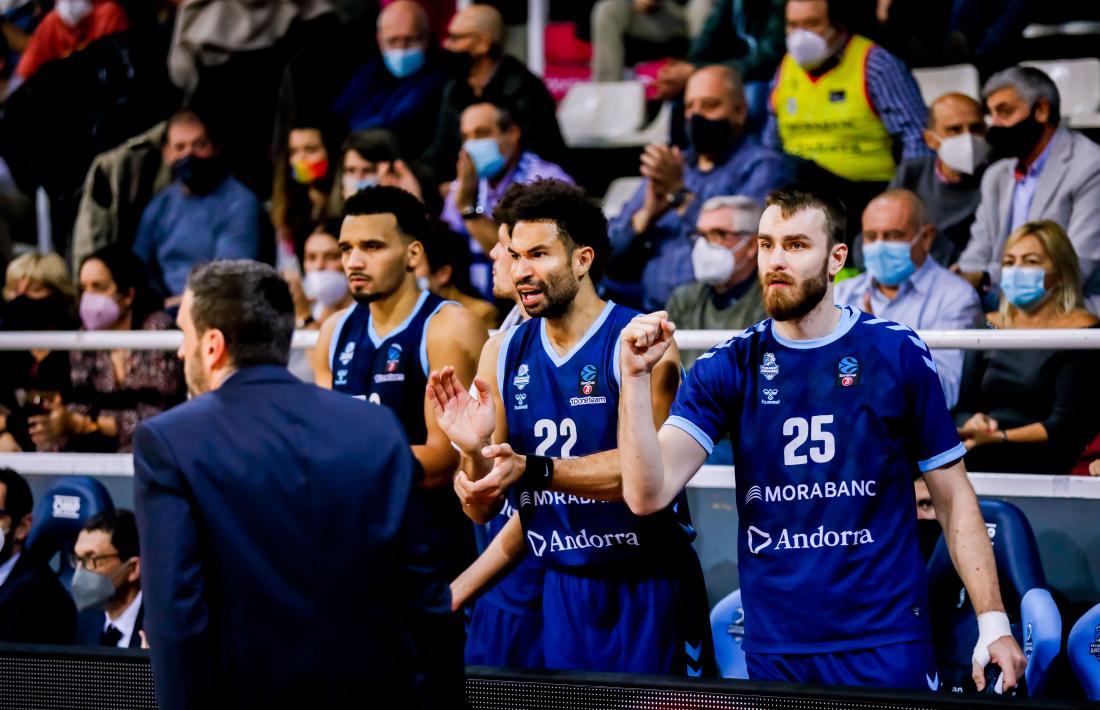 ‘Drew’ Crawford, contra el Partizan. Foto: Martín Imatge
