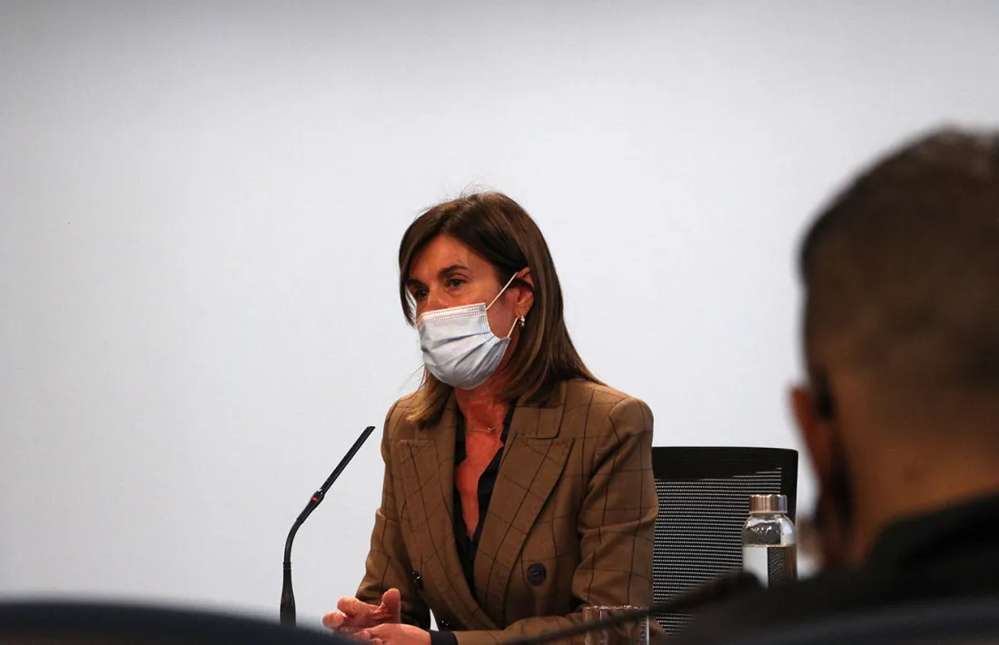 La ministra d'Educació i Ensenyament Superior, Ester Vilarrubla.