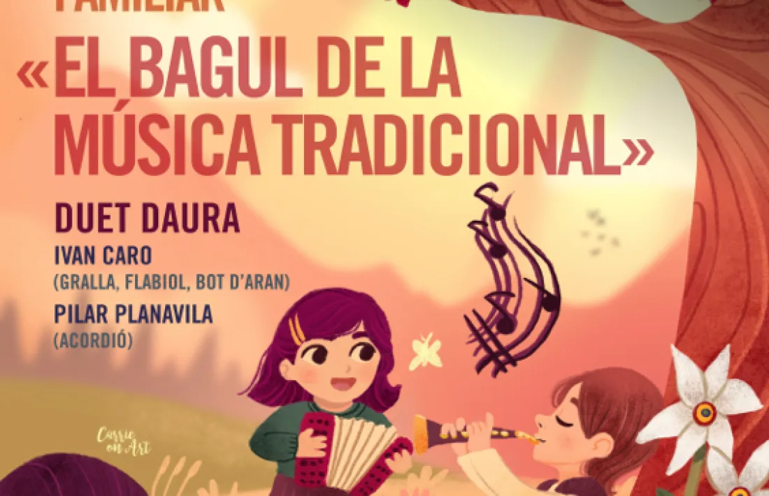 El cartell de l'actuació.