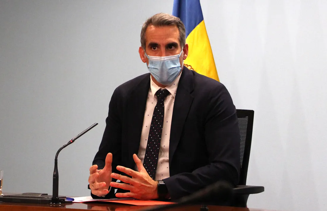 El secretari d’Estat de Transició Digital i Projectes Estratègics, César Marquina, ha presentat avui ahir el projecte de llei.