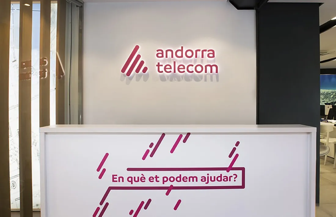 L'agència comercial d'Andorra Telecom.