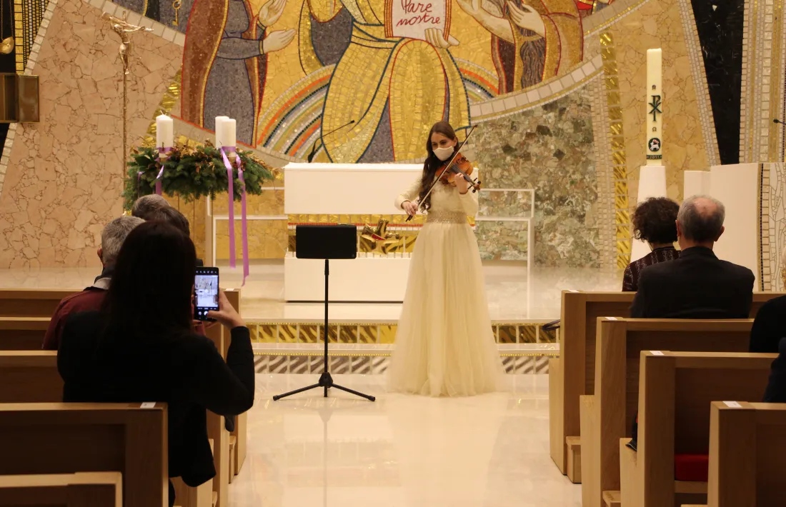 Un instant del concert amb motiu de la celebració del 30è aniversari de la independència d'Eslovènia.