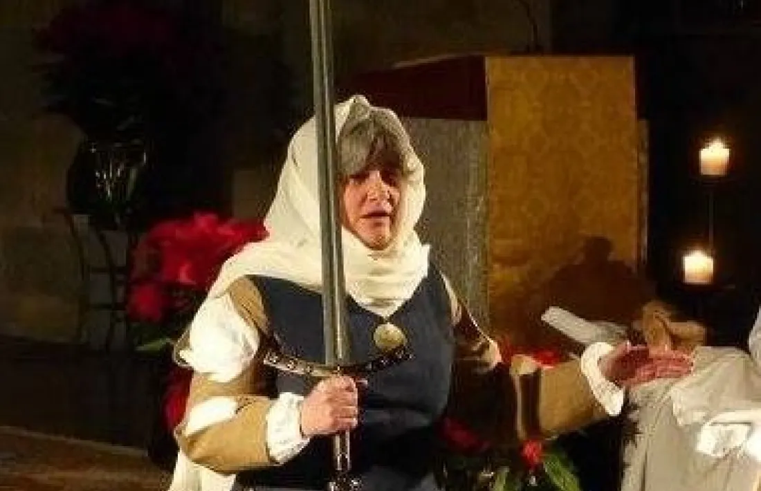 La soprano Laura Castellet, que des del 2011, en què es va recuperar la representació a Santa Maria, interpreta la Sibil·la.