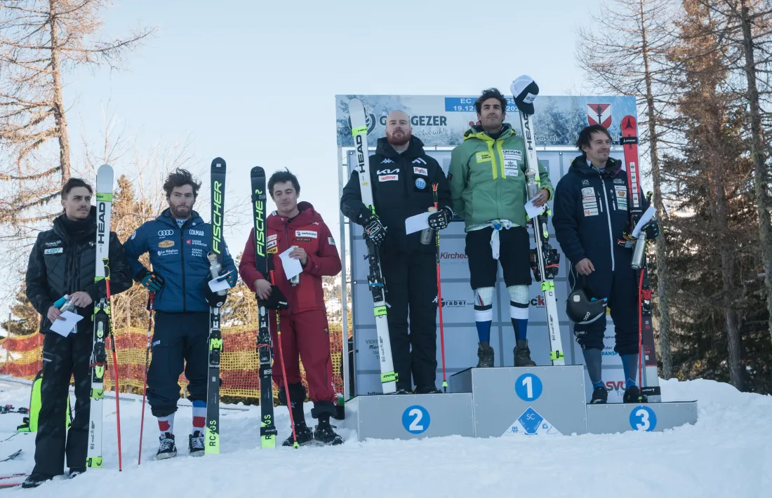 Joan Verdú, al lloc més alt del podi en la seva primera victòria en Copa d’Europa i també primer triomf masculí per la FAE. 