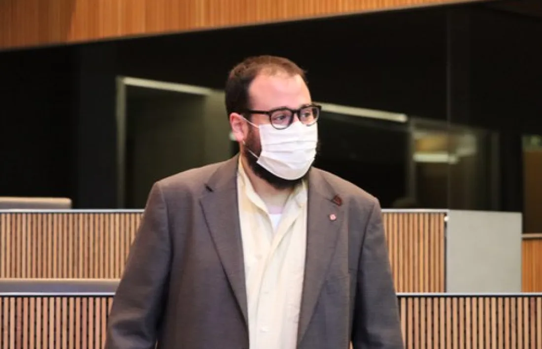 El conseller general del PS Carles Sánchez.