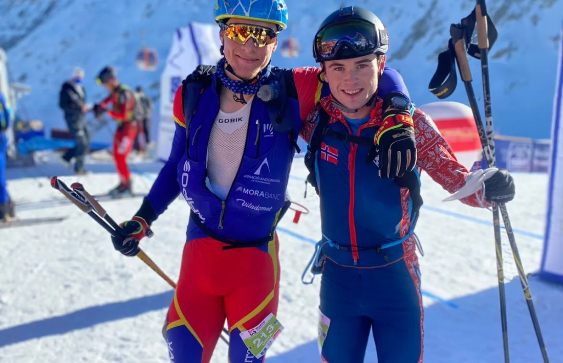 Laia Sebastià i Oriol Olm, a la Copa del Món.