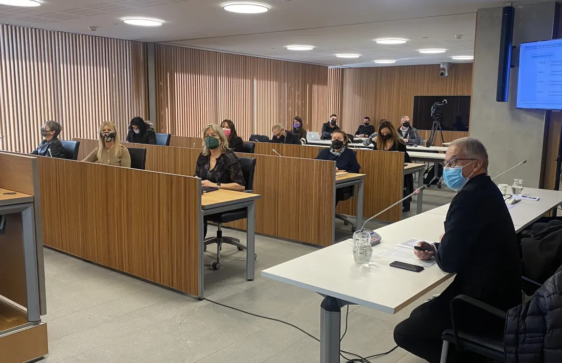 El director general del SAAS, Josep Maria Piqué, en la compareixença d’avui.