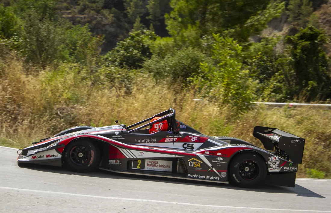 Raül Ferré, pilot patrocinat per Immobiliària CISA, va ser segon al CEM en categoria 2.