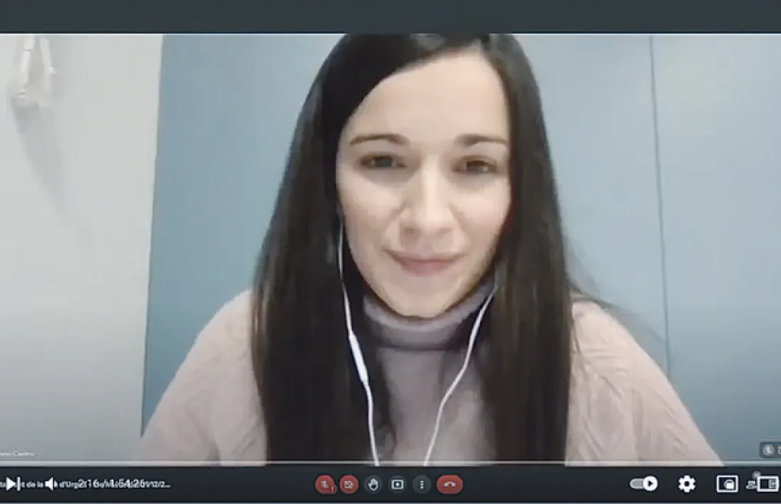 Christina Moreno ha pres possessió en aquest ple telemàtic: substitueix Òscar Ordeig al grup de Compromís per la Seu.