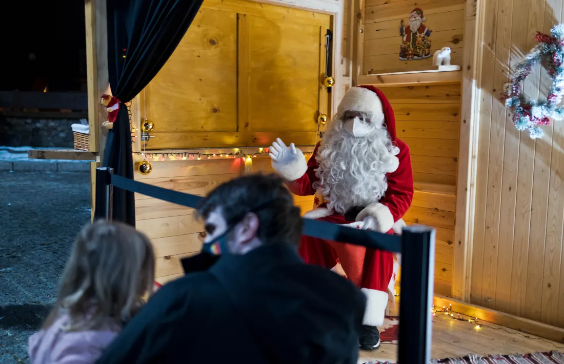 El Pare Noel rebrà els infants divendres a la tarda a les Fontetes.