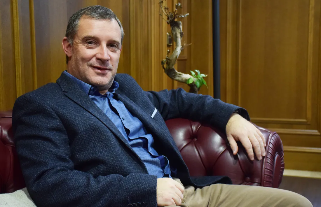 El cònsol major de Sant Julià de Lòria, Josep Majoral.