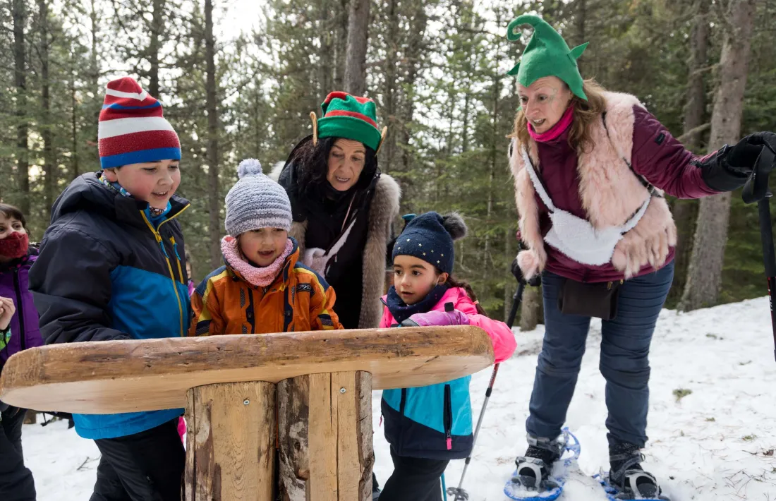 Les menairones en una sortida.