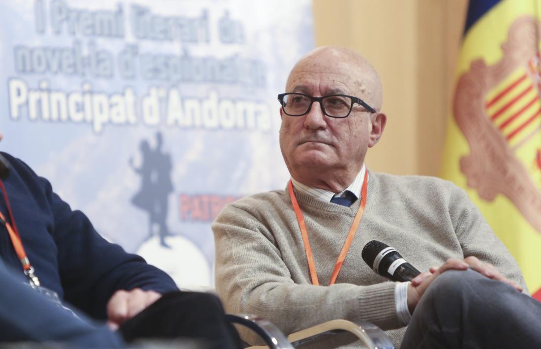 El novel·lista espanyol va participar al recent congrés de novel·la d’espionatge.