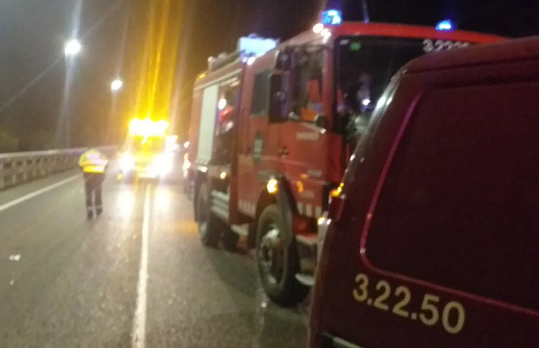 El sinistre es va produir al terme municipal de Peramola a quarts de nou del vespre d'ahir.