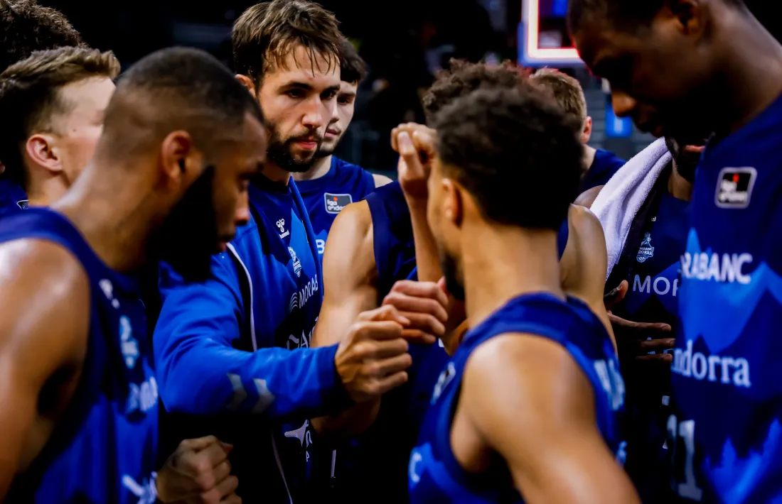 Nacho Llovet, aler pivot del BC MoraBanc Andorra.