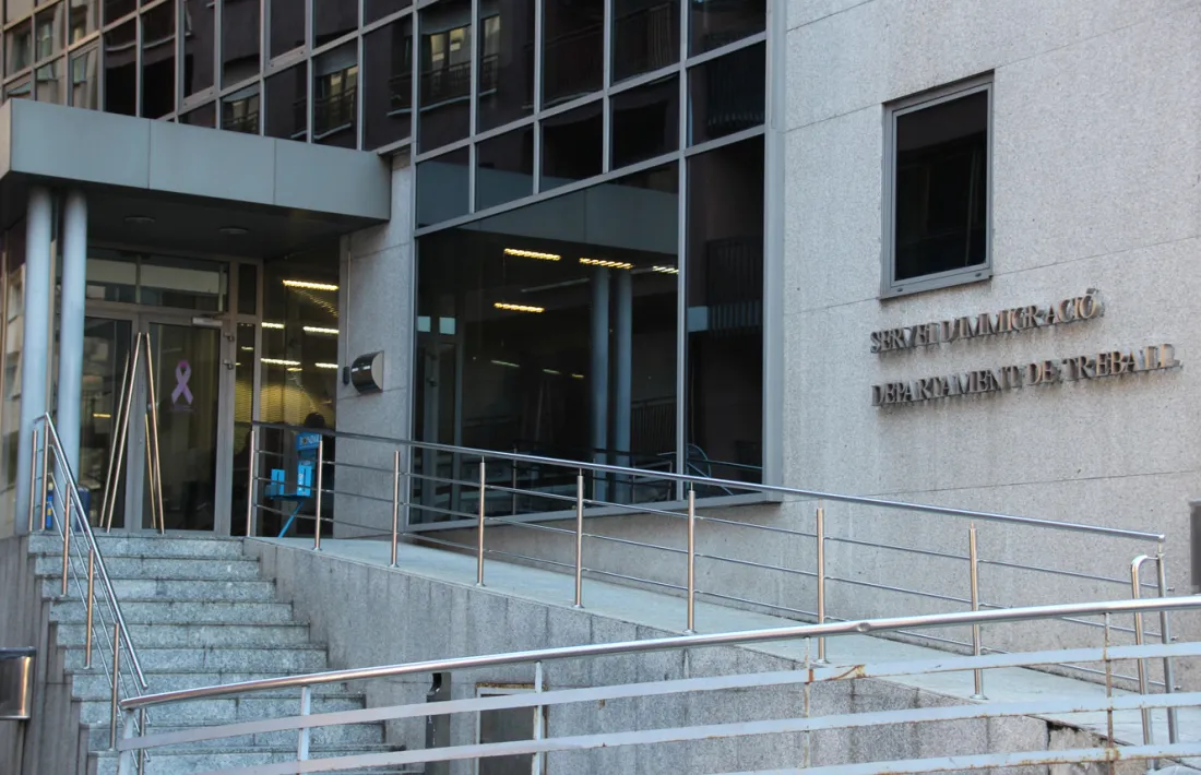 El servei d'Immigració.