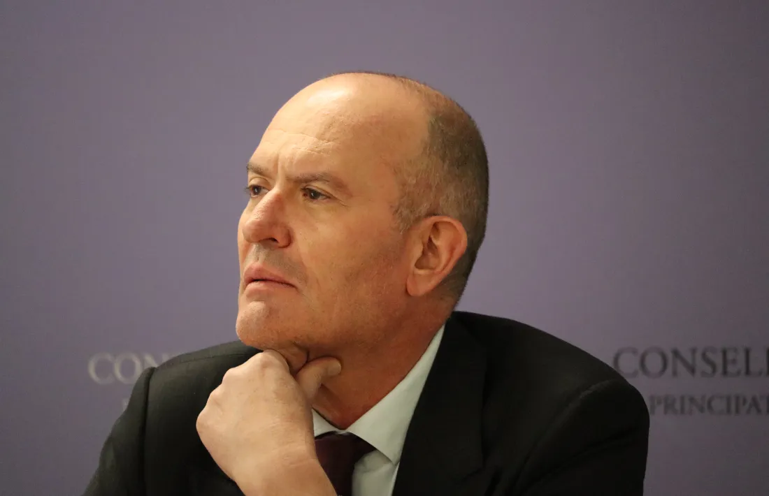 El conseller general socialdemòcrata Joaquim Miró.