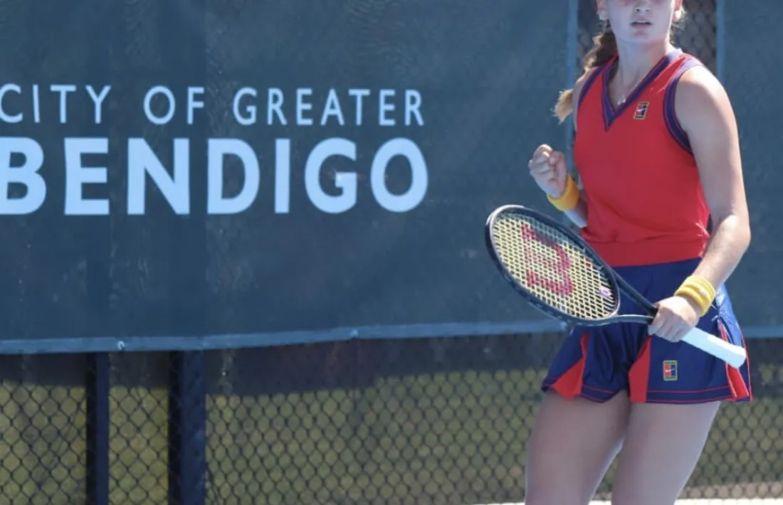 Vicky Jiménez, a l’ITF de Bendigo.