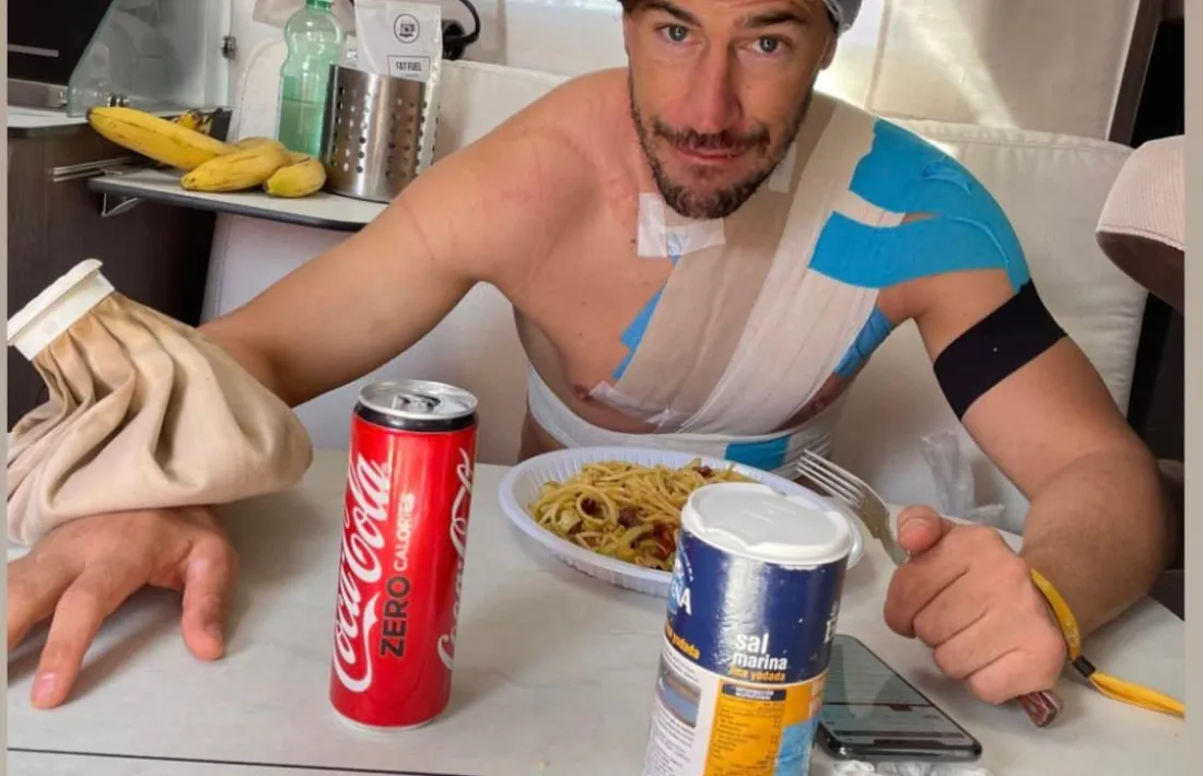 Joan Barreda ‘conviu’ amb la lesió.